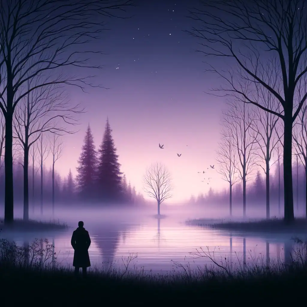 Men Lost In The Vast Sky